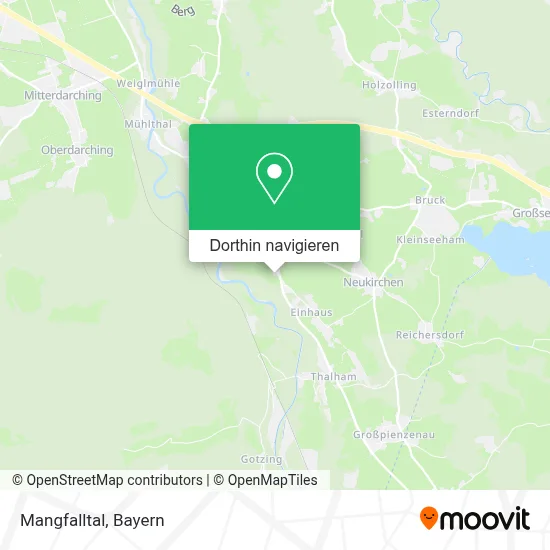 Mangfalltal Karte