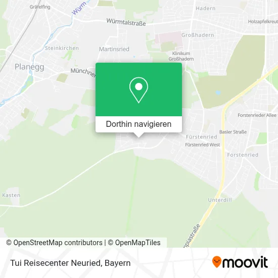 Tui Reisecenter Neuried Karte
