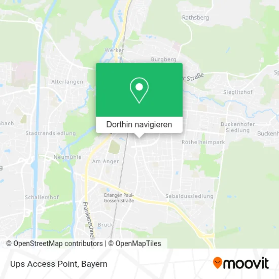 Ups Access Point Karte