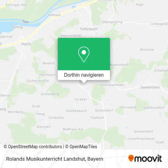 Rolands Musikunterricht Landshut Karte