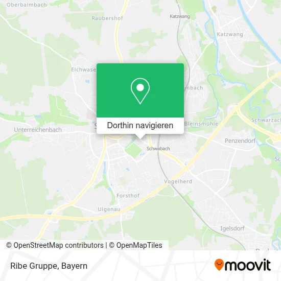 Ribe Gruppe Karte