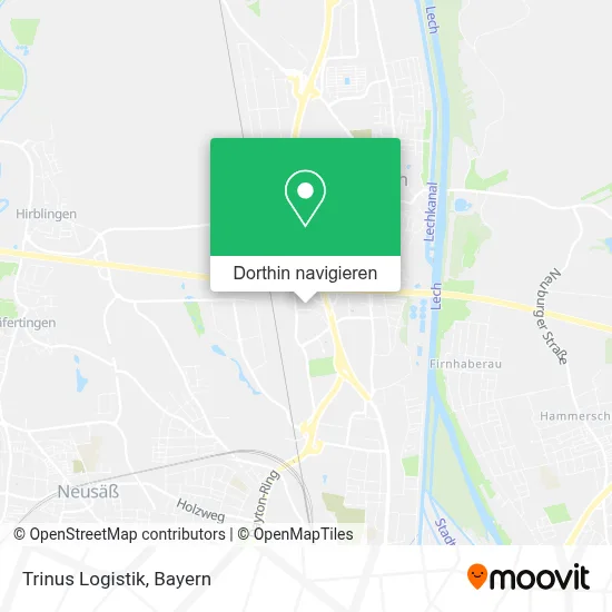 Trinus Logistik Karte