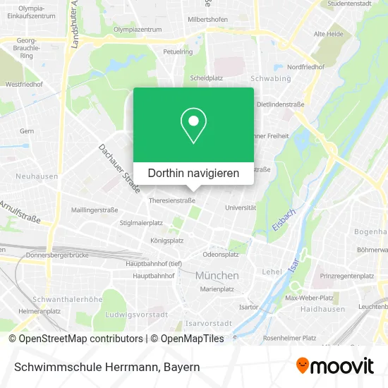 Schwimmschule Herrmann Karte