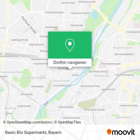 Basic Bio Supermarkt Karte