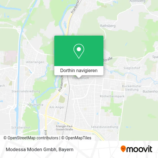 Modessa Moden Gmbh Karte
