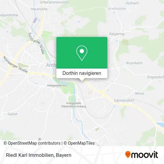 Riedl Karl Immobilien Karte