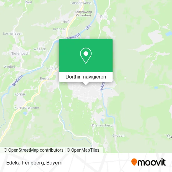 Edeka Feneberg Karte