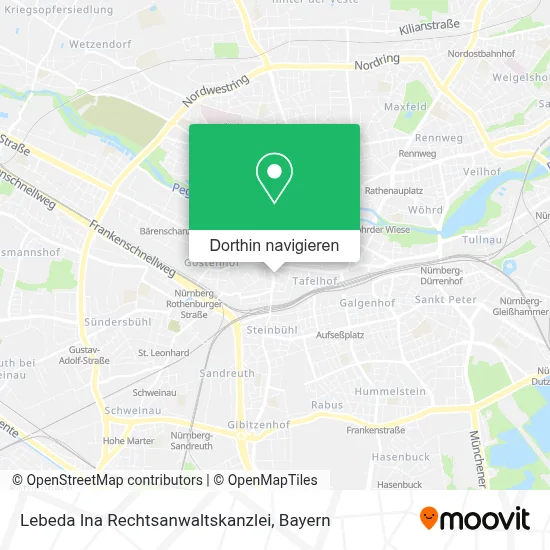 Lebeda Ina Rechtsanwaltskanzlei Karte