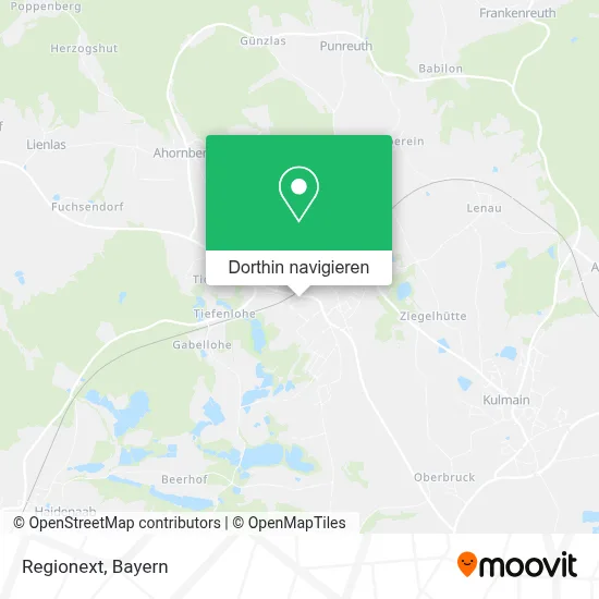 Regionext Karte