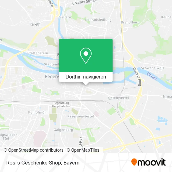 Rosi's Geschenke-Shop Karte