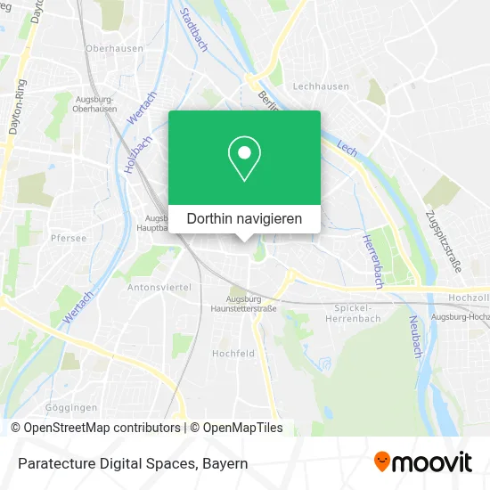 Paratecture Digital Spaces Karte