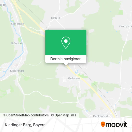 Kindinger Berg Karte