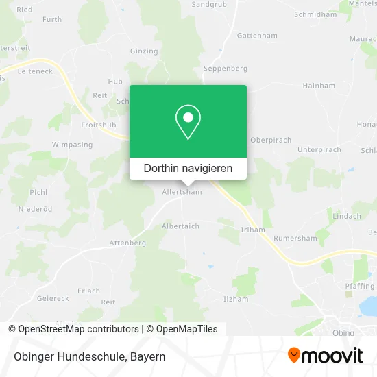 Obinger Hundeschule Karte