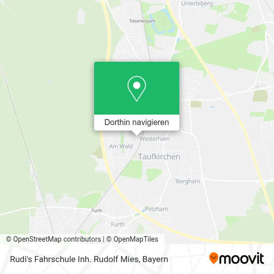 Rudi's Fahrschule Inh. Rudolf Mies Karte
