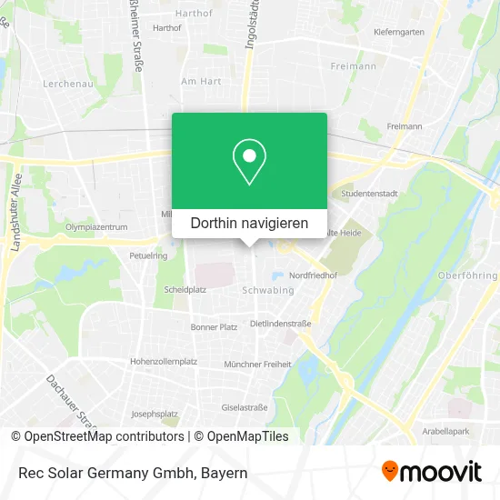 Rec Solar Germany Gmbh Karte