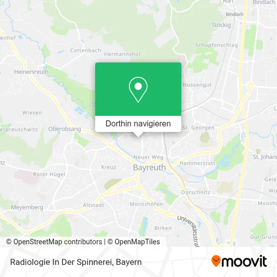 Radiologie In Der Spinnerei Karte
