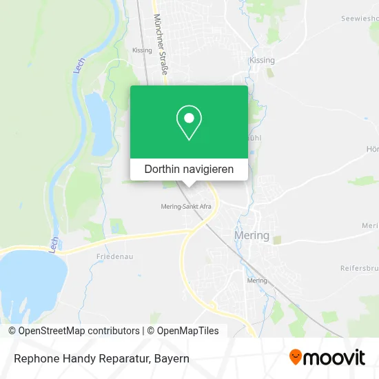 Rephone Handy Reparatur Karte