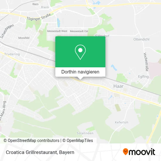 Croatica Grillrestaurant Karte