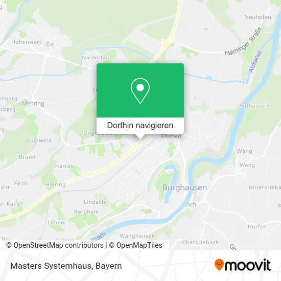 Masters Systemhaus Karte