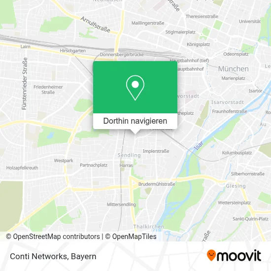 Conti Networks Karte