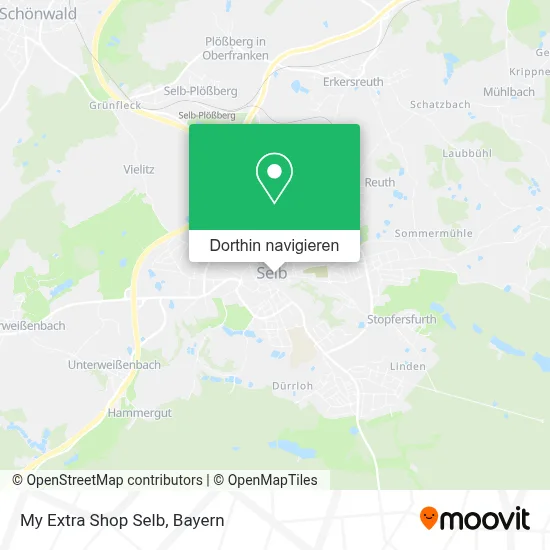 My Extra Shop Selb Karte