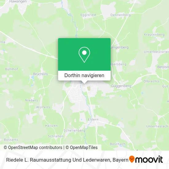 Riedele L. Raumausstattung Und Lederwaren Karte