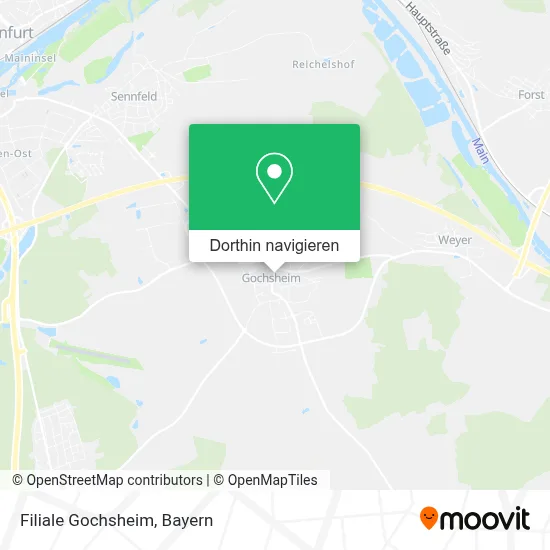 Filiale Gochsheim Karte