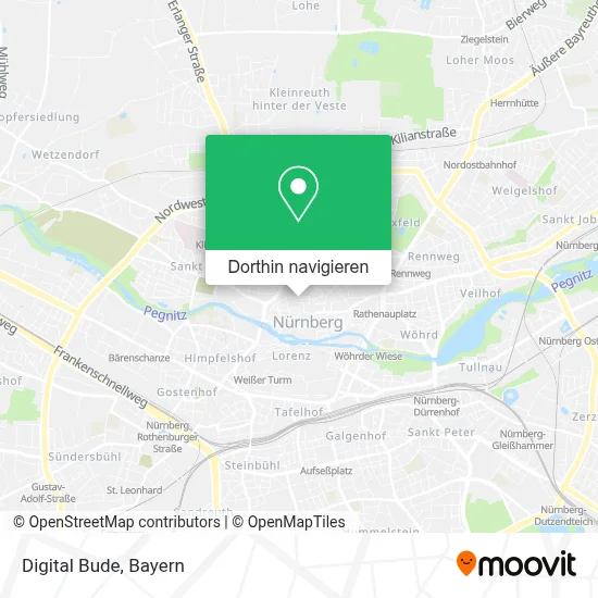 Digital Bude Karte
