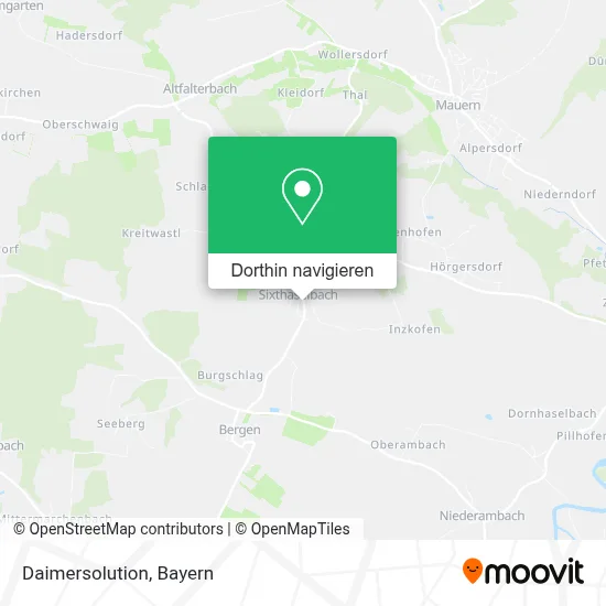 Daimersolution Karte