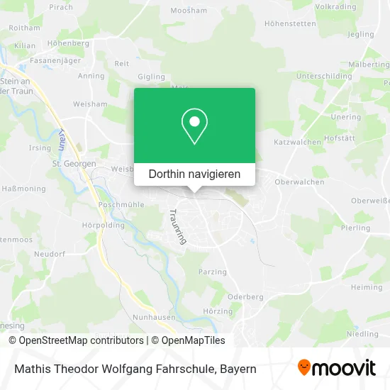 Mathis Theodor Wolfgang Fahrschule Karte