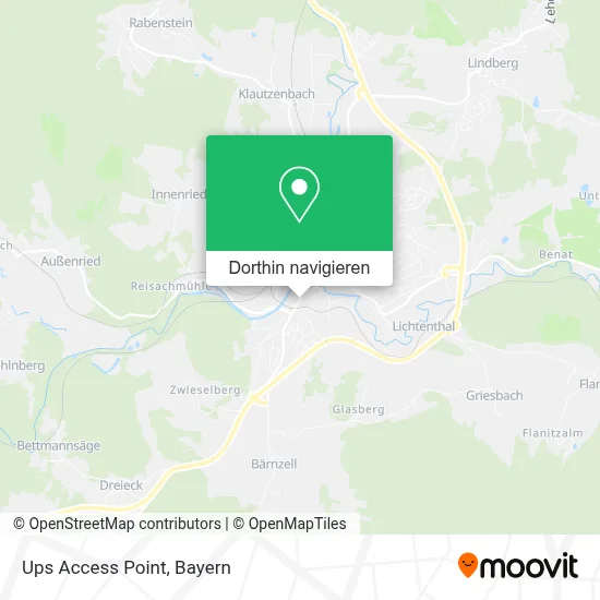 Ups Access Point Karte