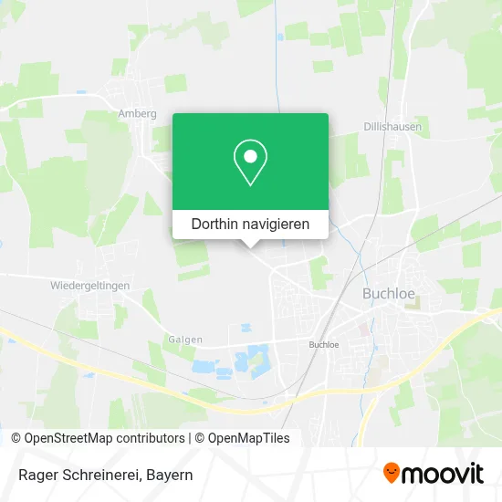Rager Schreinerei Karte