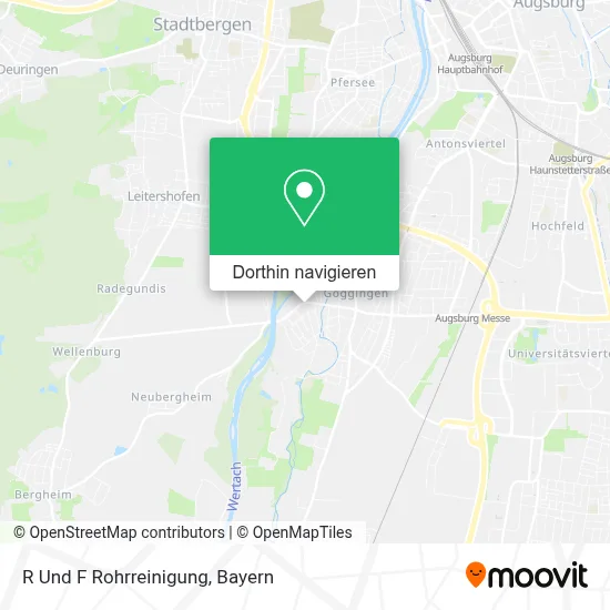 R Und F Rohrreinigung Karte