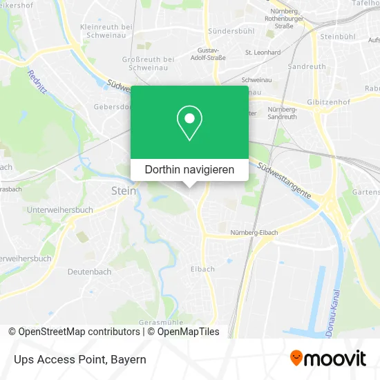 Ups Access Point Karte
