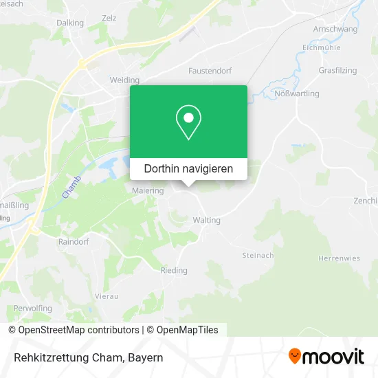 Rehkitzrettung Cham Karte