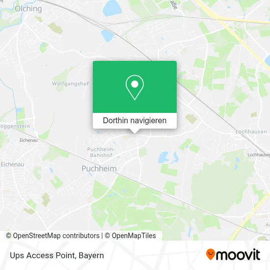 Ups Access Point Karte