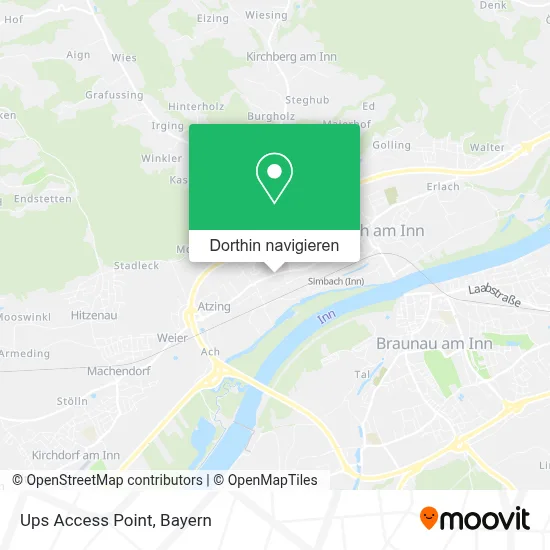 Ups Access Point Karte