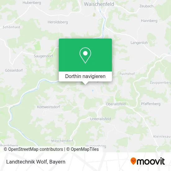 Landtechnik Wolf Karte