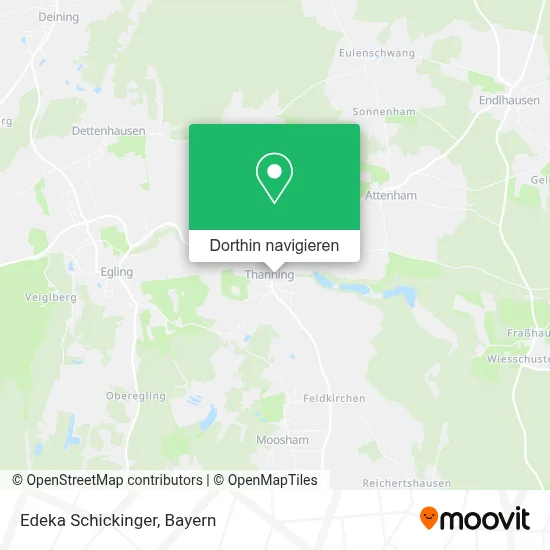 Edeka Schickinger Karte