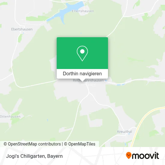 Jogi's Chiligarten Karte