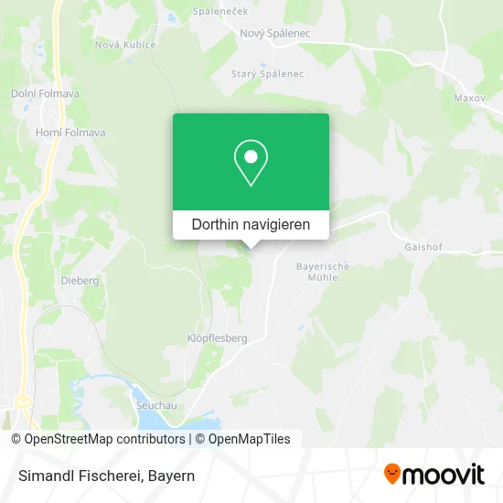 Simandl Fischerei Karte