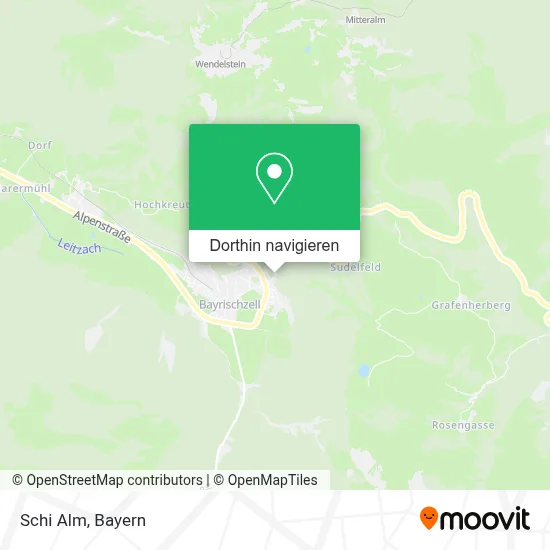 Schi Alm Karte