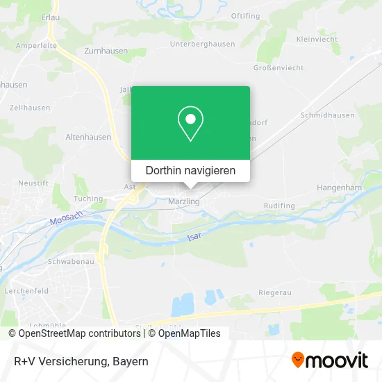 R+V Versicherung Karte