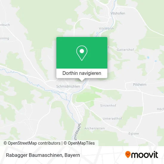 Rabagger Baumaschinen Karte
