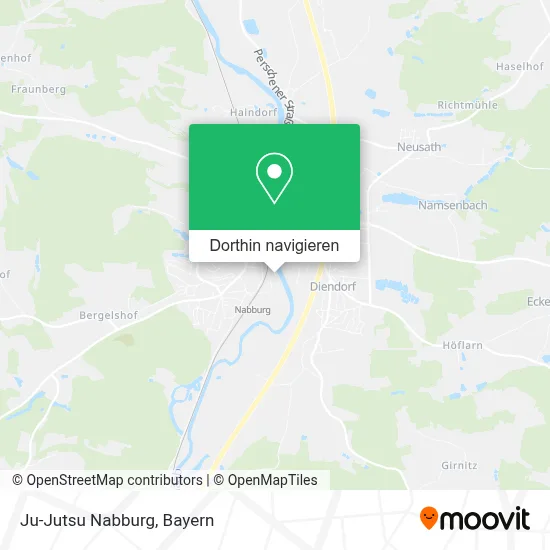 Ju-Jutsu Nabburg Karte