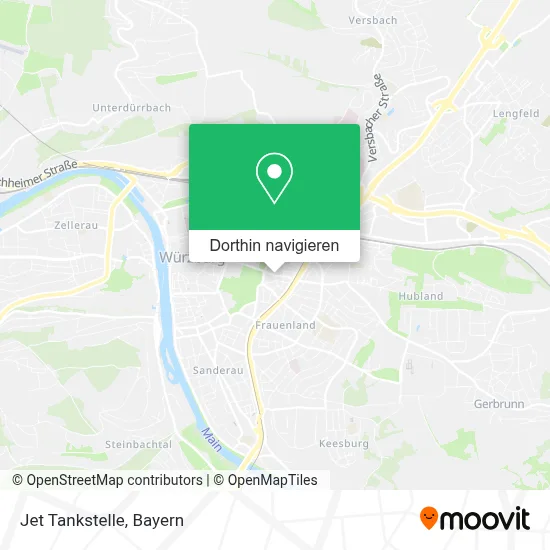 Jet Tankstelle Karte