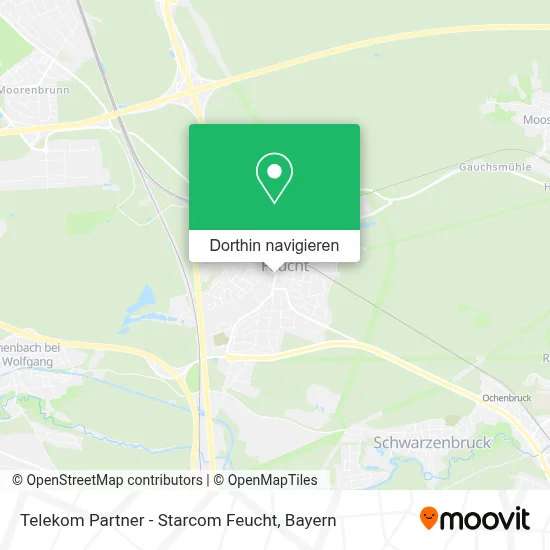 Telekom Partner - Starcom Feucht Karte