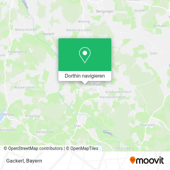 Gackerl Karte