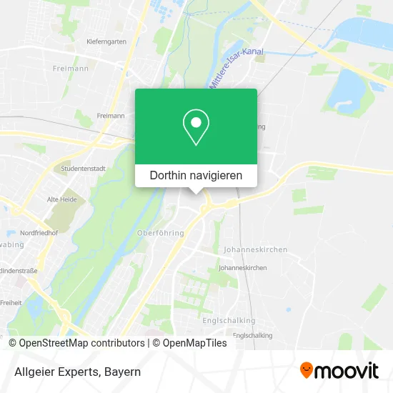 Allgeier Experts Karte