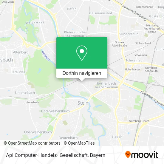 Api Computer-Handels- Gesellschaft Karte
